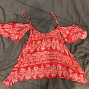 Off the shoulder too